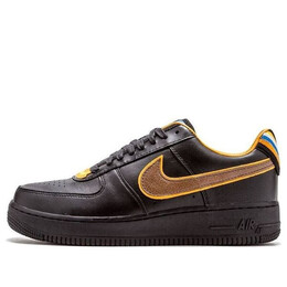Кроссовки riccardo tisci x air force 1 sp Nike, черный 677802-020 | black/baroque brown