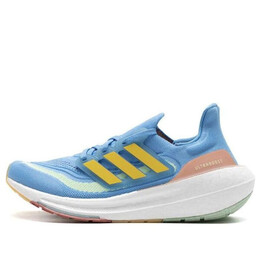 Кроссовки ультрабуст лайт Adidas, синий ie8488 | blue burst/yellow/semi green spark