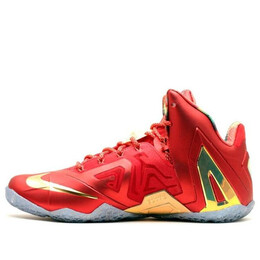 Кроссовки lebron 11 elite se Nike, красный 695226-670 | red/goldyellowgold