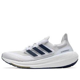 Кроссовки ультрабуст лайт Adidas, белый id3285 | crystal white/dark blue/gold metallic