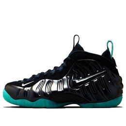 Кроссовки air foamposite pro Nike, черный 624041-402 | black/black/blue