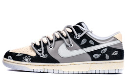 Кроссовки Nike Dunk Skateboard Shoes Unisex Low-Top Black And White/Gray dh7913-001