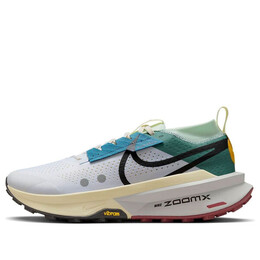Кроссовки zoomx zegama 2 Nike, белый fd5190-101 | white/bicoastal/court blue/black