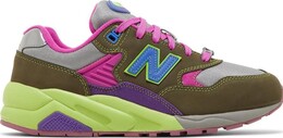 Кроссовки New Balance Stray Rats x 580 'Tribute to 2007 - Dark Moss', зеленый mt580st2 | green