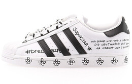 Кроссовки Adidas Superstar 'Sharpie Pack - Graffiti White Black' gv9804