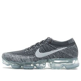 Кроссовки air vapormax Nike, серый 849558-002 | dark grey/black-wolf grey-pure platinum