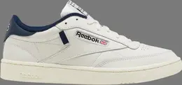 Кроссовки club c 'vintage navy' Reebok, белый fx1379 | white