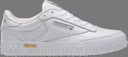 Кроссовки club c vibram 'white pure grey' Reebok, белый gy8791 | white