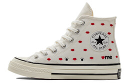 Кеды Converse Chuck Taylor All Star 70 Hi Embroidered Lips Vintage White a01601c