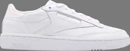 Кроссовки club c 85 mu 'iridescent hologram' Reebok, белый dv5182 | white