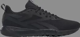 Кроссовки flexagon force 4 'triple black' Reebok, черный gy6246 | black