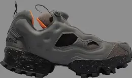 Кроссовки smg x instapump fury og 'medium grey bold orange' Reebok, серый gx0049 | grey