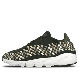 Кроссовки air footscape плетеные nm Nike, зеленый 875797-300 | green/white