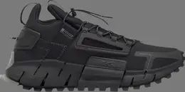 Кроссовки zig kinetica edge 'black grey' Reebok, черный fv6157 | black