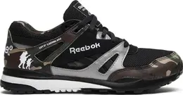Кроссовки aape x ventilator affiliates 'camo' Reebok, черный v63541 | black