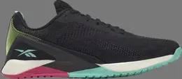 Кроссовки wmns nano x1 vegan 'black pink mint Reebok, черный h03047 | black