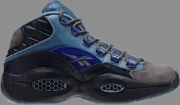 Кроссовки question mid 'stash' Reebok, синий 0001395 | blue
