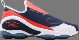 Кроссовки dmx run 10 slip 'navy carotene' Reebok, синий 0001368 | blue