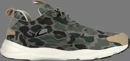 Кроссовки furylite camo Reebok, зеленый 0001227 | green