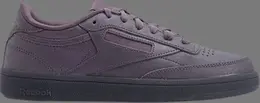 Кроссовки face stockholm x wmns club c 85 'smoky volcano' Reebok, фиолетовый cn3735 | purple