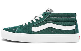 Кроссовки Vans Sk8-Mid Classic Mid-Top Casual Skate Shoes Unisex Green vn0a3wm322k