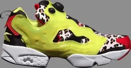 Кроссовки atmos x instapump fury 'citron animal' Reebok, желтый fz4432 | yellow