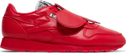 Кроссовки eames office x classic leather 'eames elephant - vector red' Reebok, красный gy6384 | red