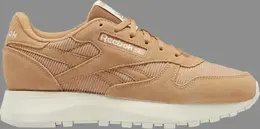 Кроссовки wmns classic leather sp 'true beige' Reebok, коричневый gw3796 | brown