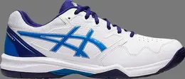 Кроссовки gel dedicate 7 'white electric blue' Asics, белый 1041a223 103 | white