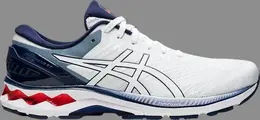 Кроссовки gel kayano 27 'white peacoat' Asics, белый 1011a767 100 | white