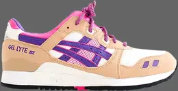 Кроссовки gel lyte 3 'le creme' Asics, белый 000126 | white