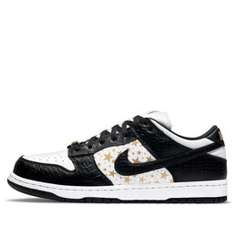 Кроссовки x supreme sb dunk low og qs Nike, белый dh3228-102 | white/metallic gold/black