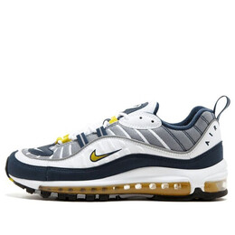 Кроссовки air max 98 Nike, синий 640744-105 | blue/white/yellow