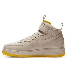 Кроссовки air force 1 mid 07 холст Nike, желтый ah6770-002 | yellow/grey