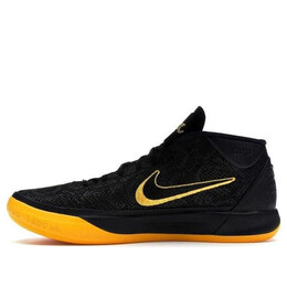 Кроссовки kobe ad mid bm ep Nike, черный aq5163-001 | black/university gold