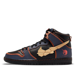 Кроссовки x gundam sb dunk высокие Nike, черный dh7717-400 | black