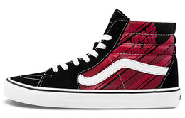 Кроссовки Vans SK8 Skateboard Shoes Unisex High-Top Black/Red vn0a4u3c2c5