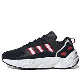 Кроссовки оригинал zx 22 boost Adidas, черный hp2770 | core black / cloud white / red