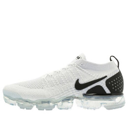 Кроссовки air vapormax flyknit 2 Nike, белый 942842-103 | white/black