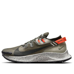 Кроссовки пегас трейл 2 Nike, хаки ck4305-301 | cargo khaki/light army/bright crimson/black