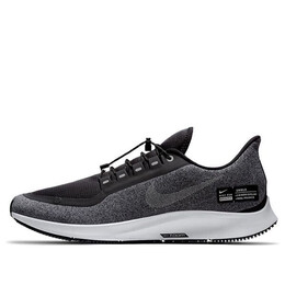 Кроссовки air zoom pegasus 35 shield Nike, черный aa1643-001 | black/white-cool grey-vast grey