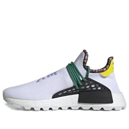 Кроссовки x pharrell nmd hu pharrell inspiration pack Adidas, белый ee7583 | white/black/green