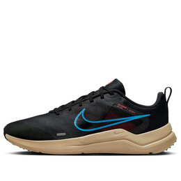 Кроссовки дауншифтер 12 Nike, черный dd9293-008 | black/blue/cream