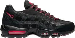 Кроссовки Nike Air Max 95 'Black Infrared', красный av7014 001 | red