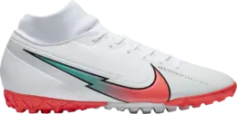 Кроссовки Nike Mercurial Superfly 7 Academy TF 'White Crimson Jade', белый at7978 163 | white