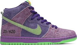 Лимитированные кроссовки Nike Dunk High Pro SB 'Reverse Skunk', фиолетовый cw9971 500 | purple