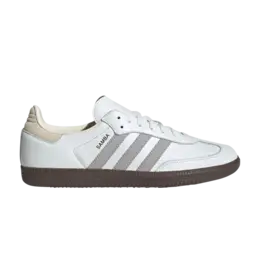 Adidas Кроссовки Samba OG, цвет White Grey Cream ih4880 | white grey cream