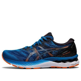 Кроссовки гель нимбус 23 Asics, синий 1011b004-400 | blue/black