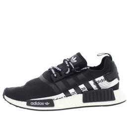 Кроссовки оригиналы nmd_r1 Adidas, черный fu6829 | black/white