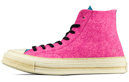 Кроссовки Converse Chuck Taylor All Star 70 Hi Jw Anderson Felt Fuchsia Purple Island Green 162843c